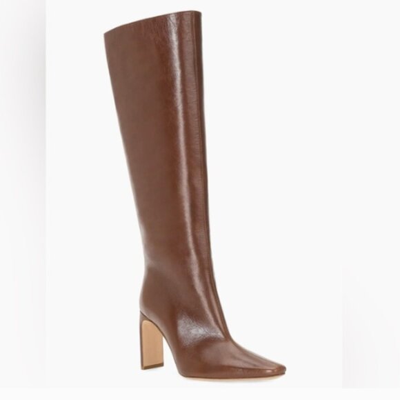 STAUD Wally High Knee Boot Brown 9M EUC
